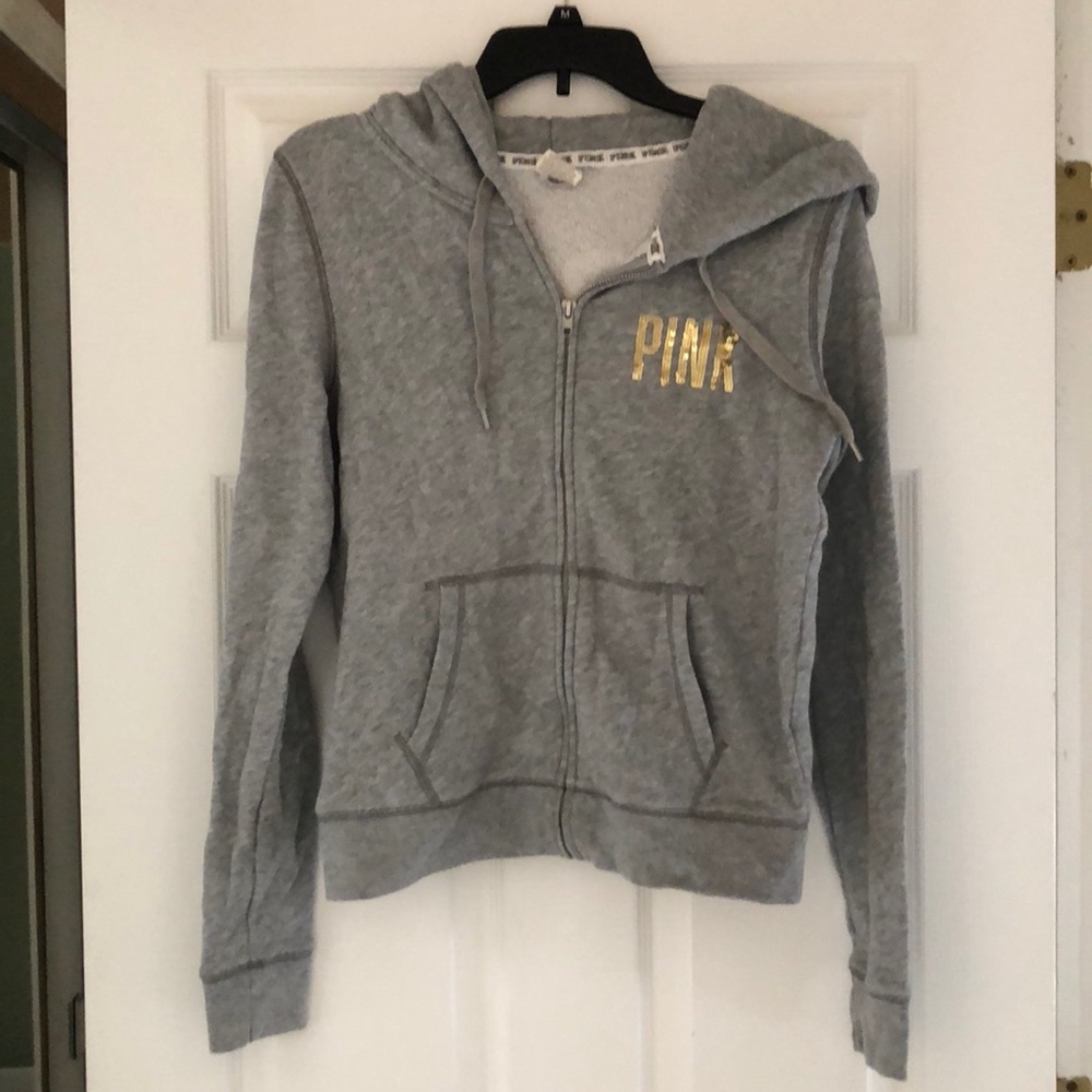 Victoria’s Secret Love PINK hooded zip up